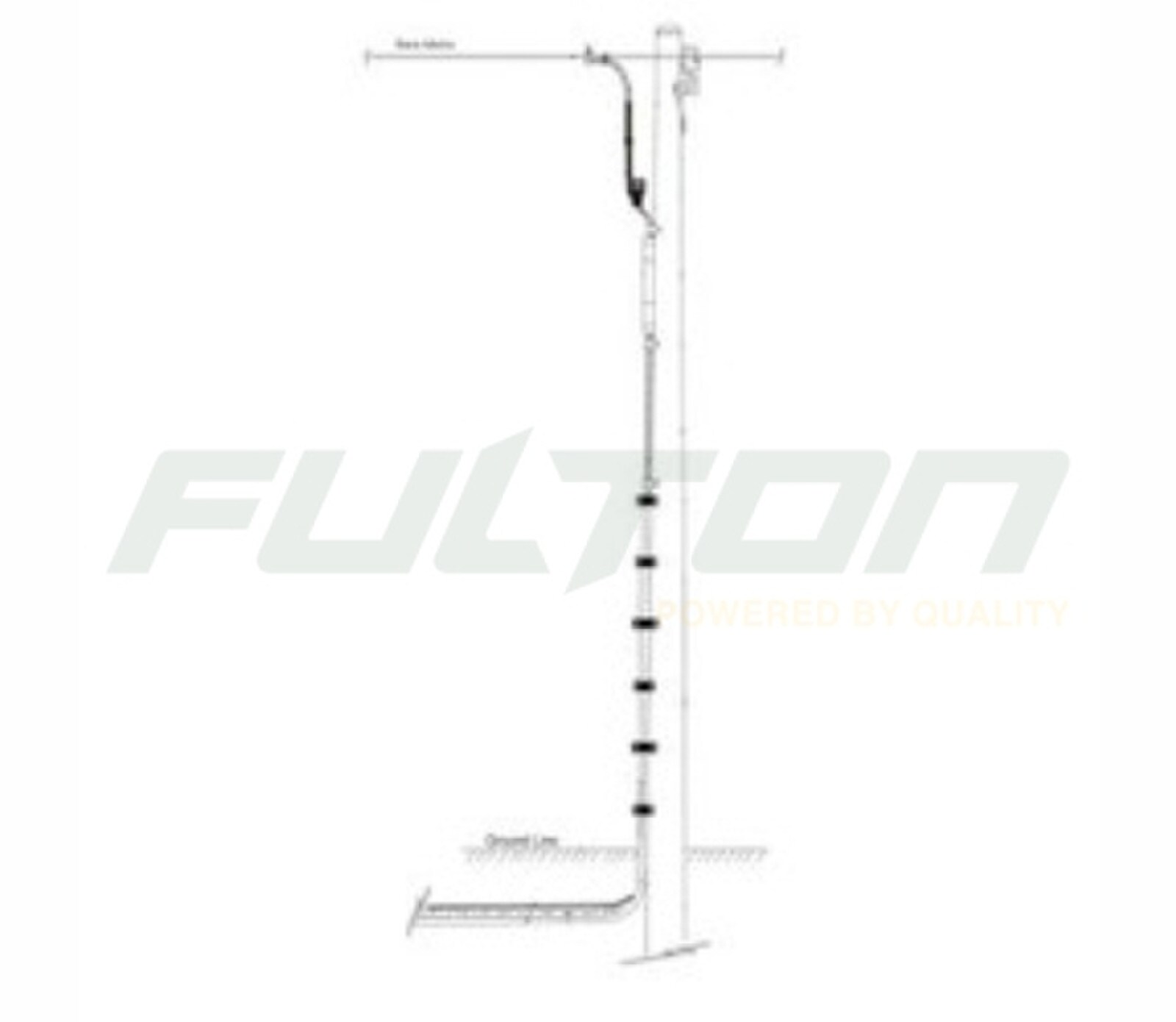 Ausgrid LV 1-14 - UGOH Service Cable Connection (Wood Poles)